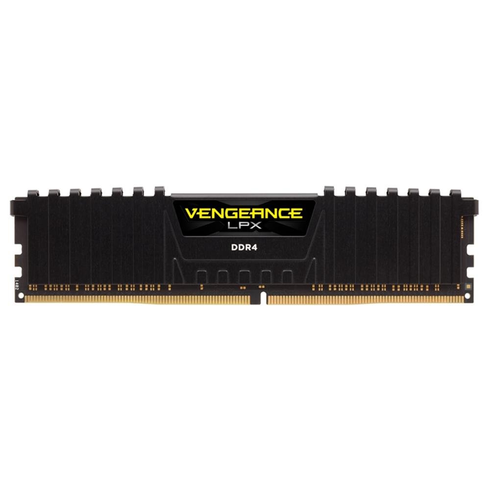 Memória RAM Corsair Vengeance LPX, 8GB, 2400MHz, DDR4, CL16, Preto - CMK8GX4M1A2400C16 - view 3