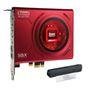 Placa de Som Interna Creative Labs SB1500 Sound Blaster Z, PCIe, Canais 5.1, Vermelho - 70SB150000000