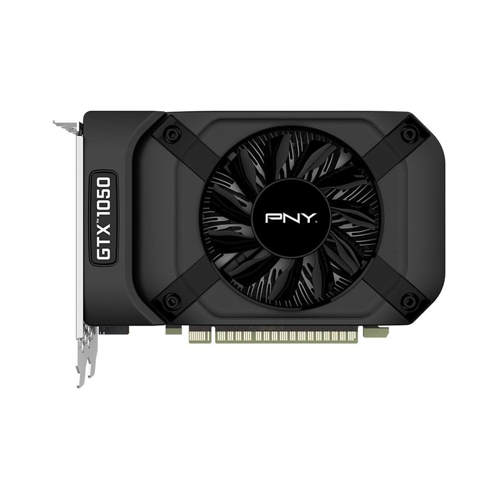 Placa de Vídeo VGA NVIDIA PNY GEFORCE GTX 1050 2GB GDDR5 128bits - VCGGTX10502PB Placa de Vídeo VGA NVIDIA PNY GEFORCE GTX 1050 2GB GDDR5 128bits - VCGGTX10502PB
