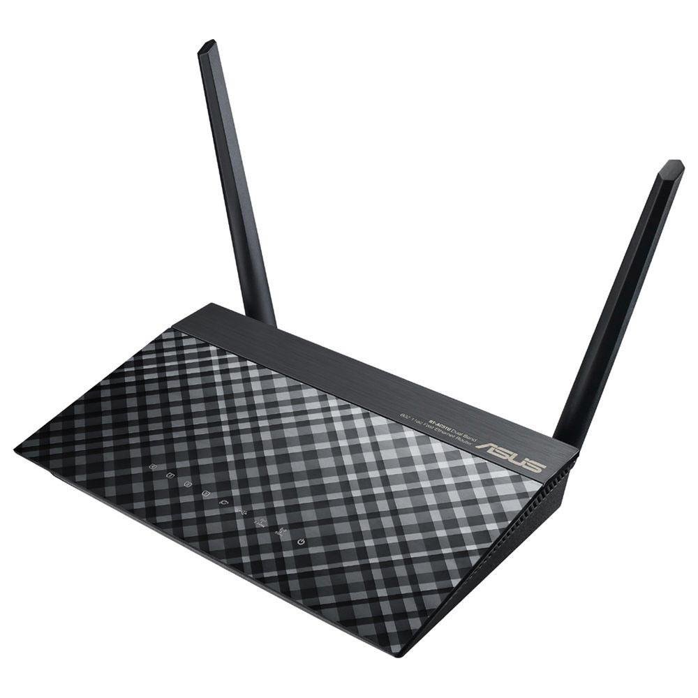 Roteador Wireless ASUS RT-AC51U,Dual band AC 750Mbps, 2 Antenas,USB para impressora e 3G/4G,Configuração fácil,ASUS Aicloud, VPN, Streaming Roteador Wireless ASUS RT-AC51U,Dual band AC 750Mbps, 2 Antenas,USB para impressora e 3G/4G,Configuração fácil,ASUS Aicloud, VPN, Streaming