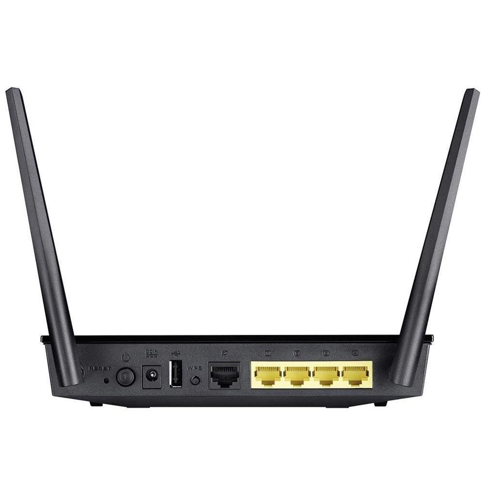 Roteador Wireless ASUS RT-AC51U,Dual band AC 750Mbps, 2 Antenas,USB para impressora e 3G/4G,Configuração fácil,ASUS Aicloud, VPN, Streaming Roteador Wireless ASUS RT-AC51U,Dual band AC 750Mbps, 2 Antenas,USB para impressora e 3G/4G,Configuração fácil,ASUS Aicloud, VPN, Streaming