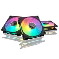 Kit com 3 Ventoinhas ASUS TUF Gaming TR120, 120mm, ARGB, Preto - 90DA0090-B00020 2