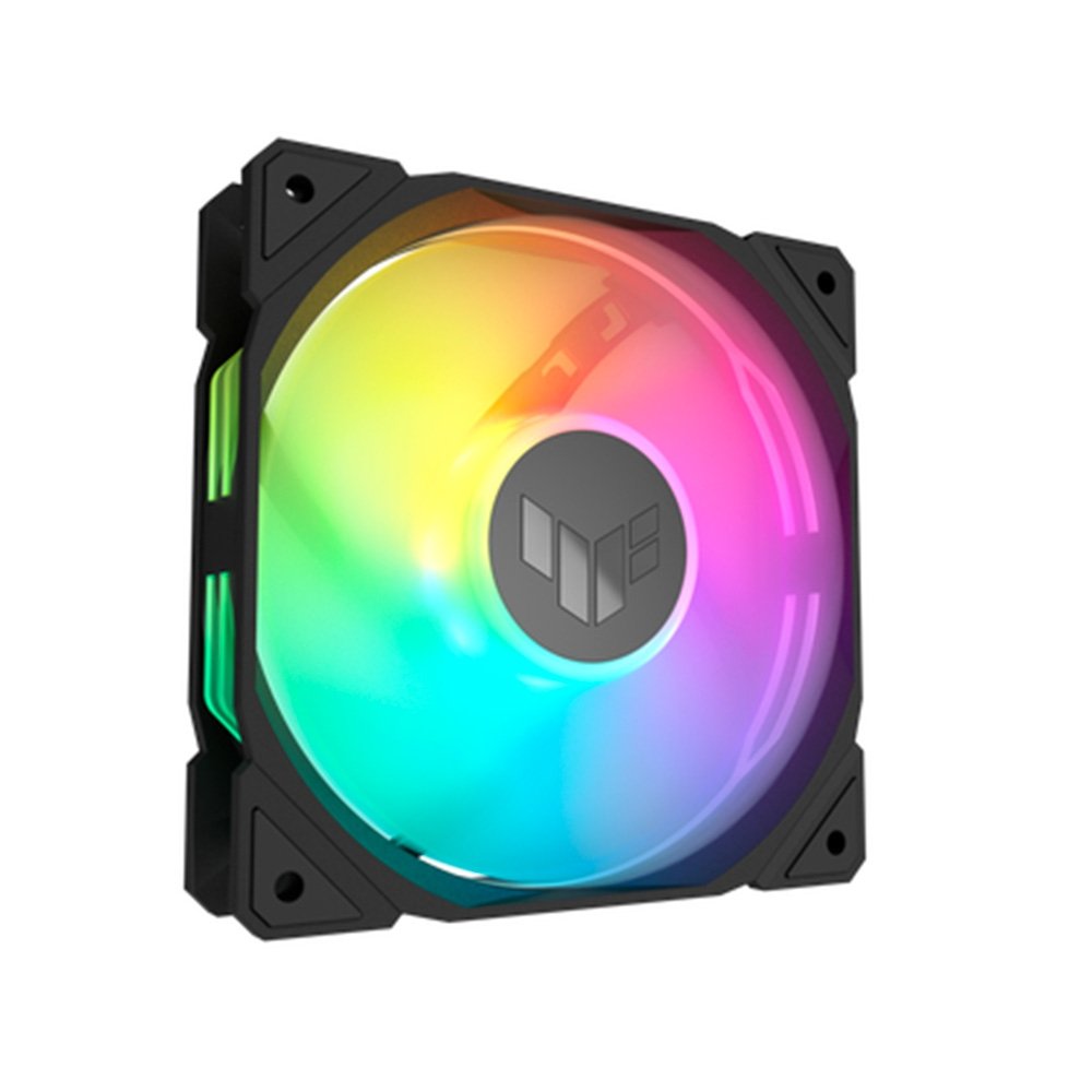 Imagem 3 de 4 do produto Kit com 3 Ventoinhas ASUS TUF Gaming TR120, 120mm, ARGB, Preto - 90DA0090-B00020