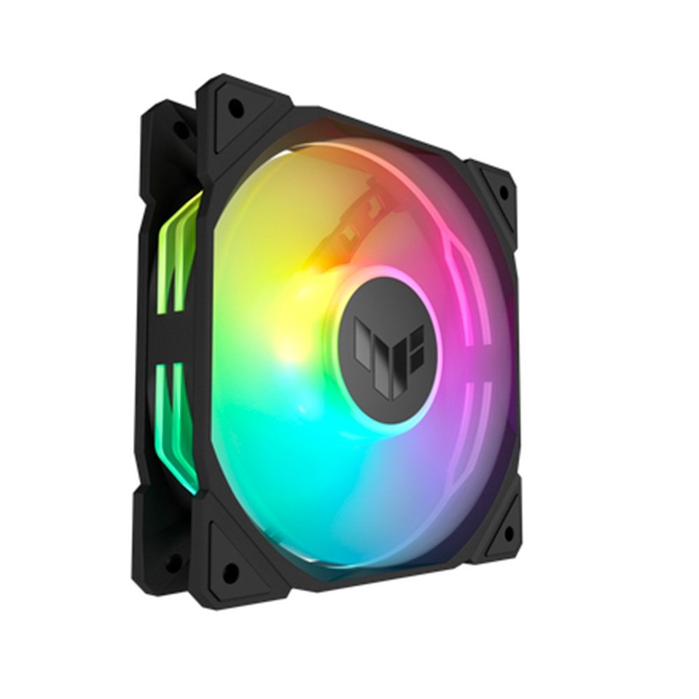 Imagem 4 de 4 do produto Kit com 3 Ventoinhas ASUS TUF Gaming TR120, 120mm, ARGB, Preto - 90DA0090-B00020