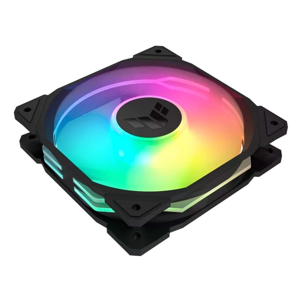 Imagem 2 de 9 do produto Ventoinha Asus TUF Gaming TR120 Reverse, 120mm, ARGB, Preto - 90DA00D0-B00000