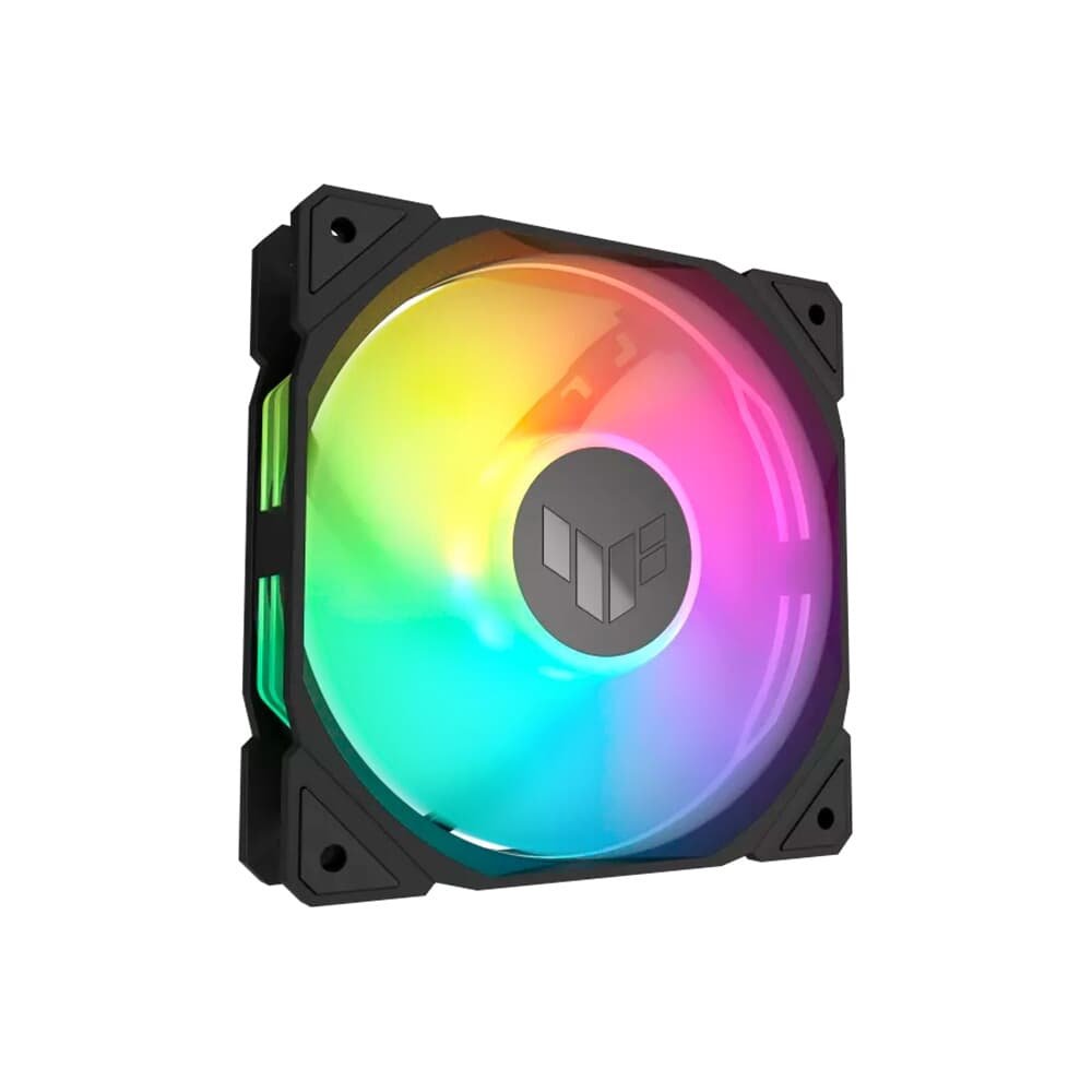 Imagem 3 de 9 do produto Ventoinha Asus TUF Gaming TR120 Reverse, 120mm, ARGB, Preto - 90DA00D0-B00000