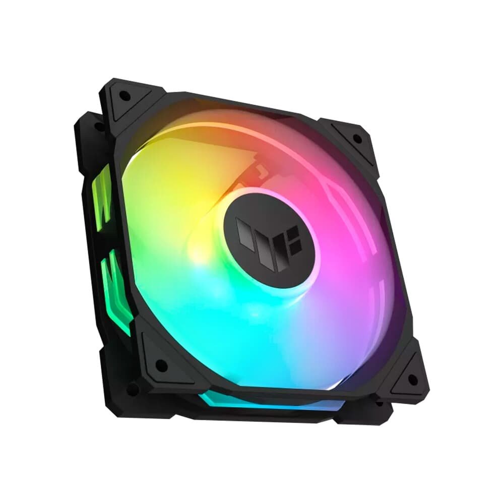 Imagem 4 de 9 do produto Ventoinha Asus TUF Gaming TR120 Reverse, 120mm, ARGB, Preto - 90DA00D0-B00000