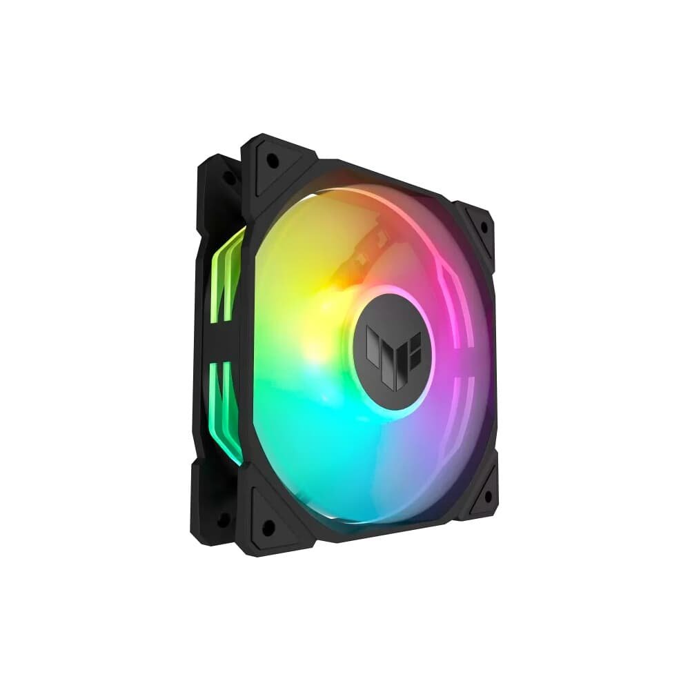 Kit com 3 Ventoinha Asus TUF Gaming TR120 Reverse , 120mm, ARGB, Preto - 90DA00D0-B00020 - view 4