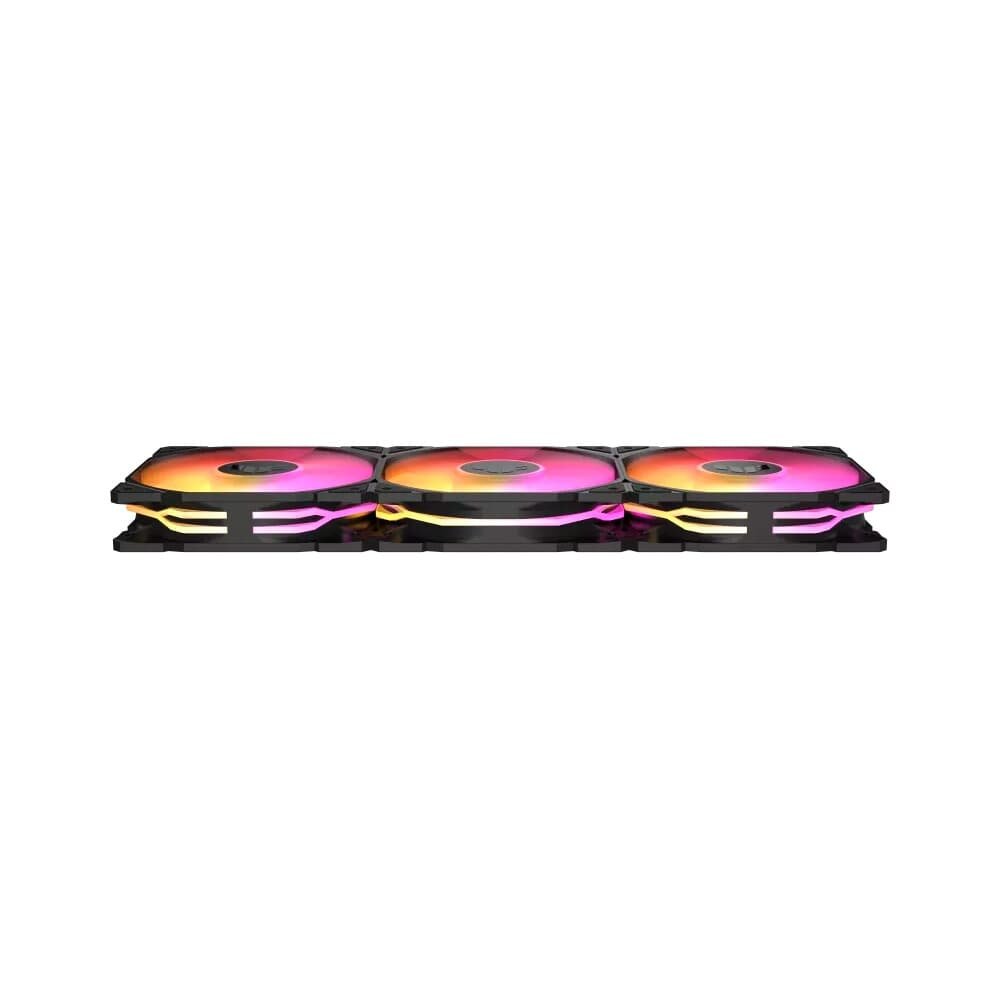 Kit com 3 Ventoinha Asus TUF Gaming TR120 Reverse , 120mm, ARGB, Preto - 90DA00D0-B00020 - view 13