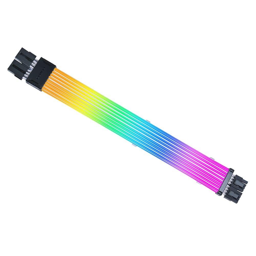 Cabo Extensor Lian Li Strimer Wireless, RGB, GPU 2X8-PIN, Preto - PW8-1W BLACK