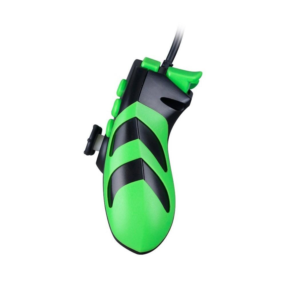 Controle Warrior Dualshock Preto/Verde PS3/PS2/PC JS081