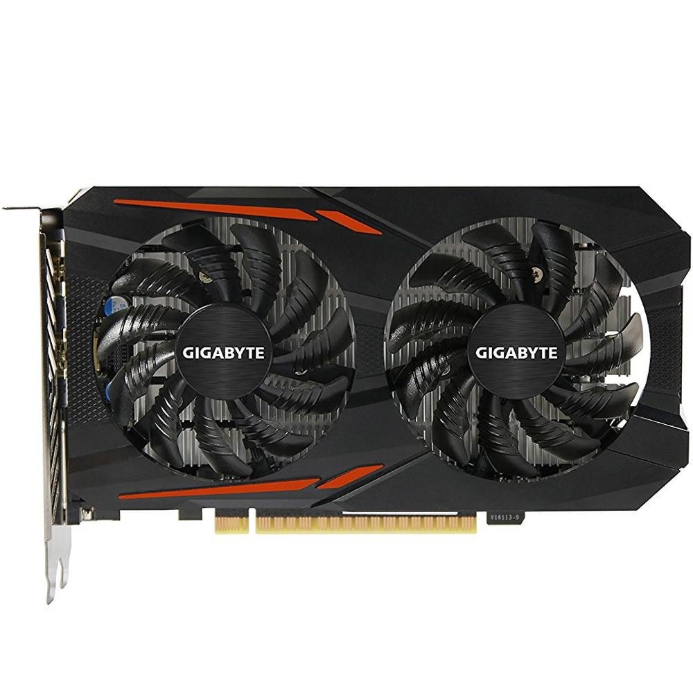 Placa de Vídeo Gigabyte NVIDIA GeForce GTX 1050 OC 2GB, GDDR5 - GV-N1050OC-2GD