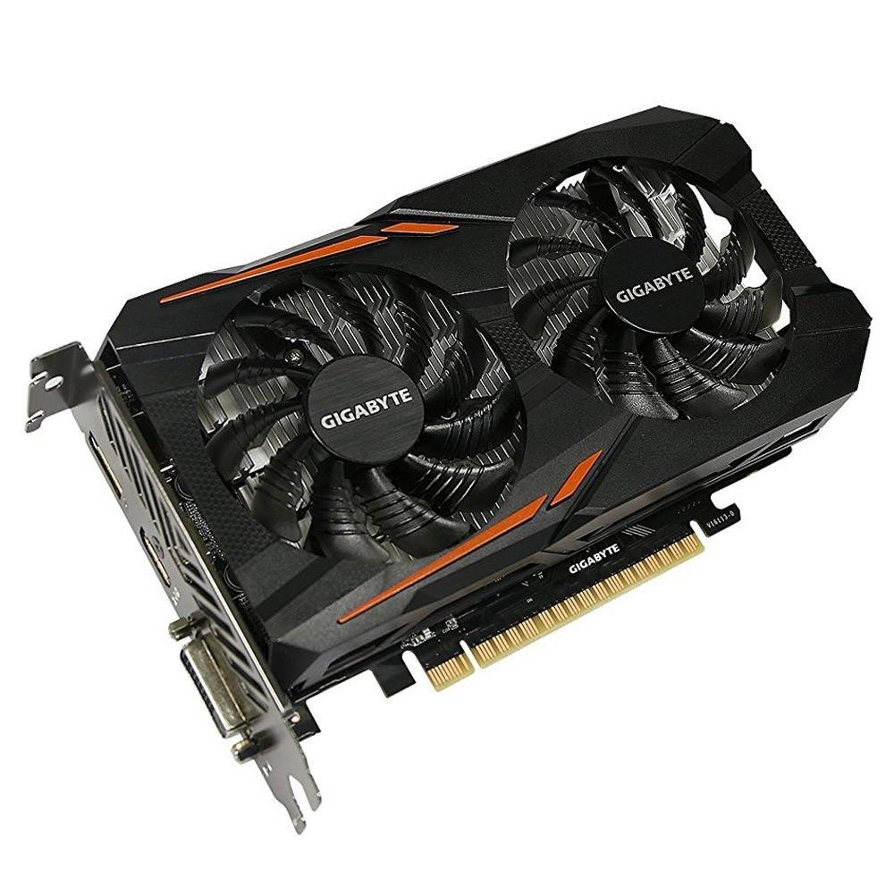 Placa de Vídeo Gigabyte NVIDIA GeForce GTX 1050 OC 2GB, GDDR5 - GV-N1050OC-2GD