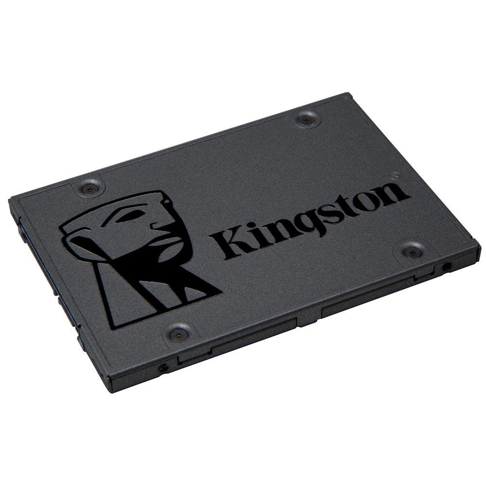 SSD Kingston A400, SATA, 120GB, 2.5", Leitura: 500MB/s e Gravação: 320MB/s, Preto - SA400S37/120G SSD Kingston A400, SATA, 120GB, 2.5", Leitura: 500MB/s e Gravação: 320MB/s, Preto - SA400S37/120G