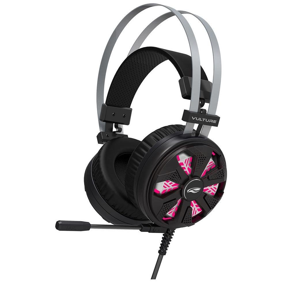 Headset Gamer C3 Tech Vulture 7.1 Preto PH-G710BK Headset Gamer C3 Tech Vulture 7.1 Preto PH-G710BK