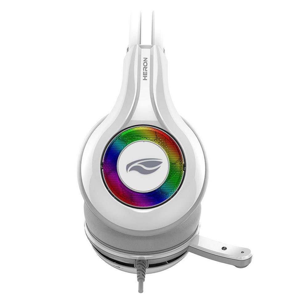 Imagem 2 de 4 do produto Headset C3 Tech Gamer Heron 7.1 Branco - PH-G701WH