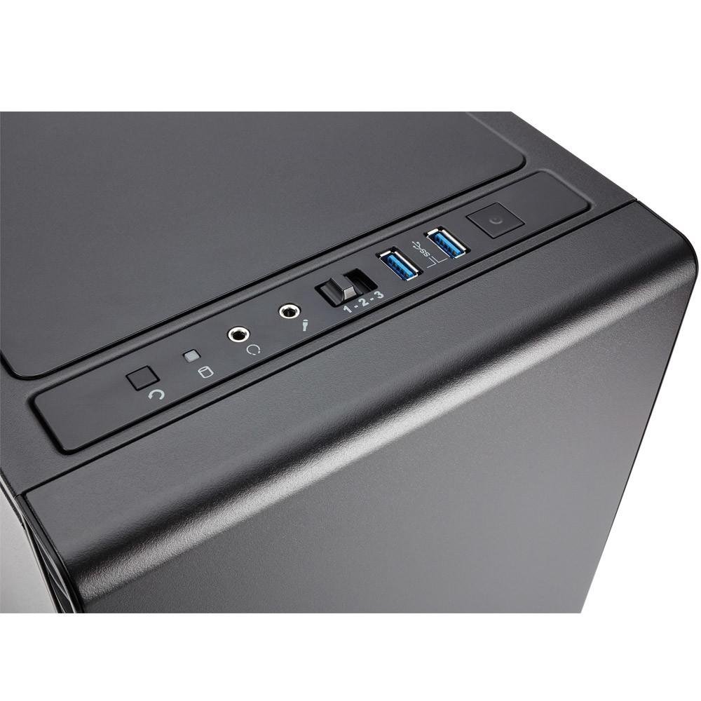 Imagem 5 de 8 do produto Gabinete Corsair Gamer Carbide ATX Series 400Q Preto CC-9011100-WW
