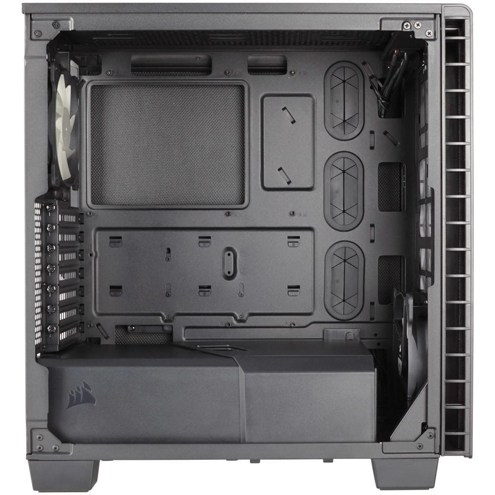 Imagem 2 de 8 do produto Gabinete Corsair Gamer Carbide ATX Series 400Q Preto CC-9011100-WW