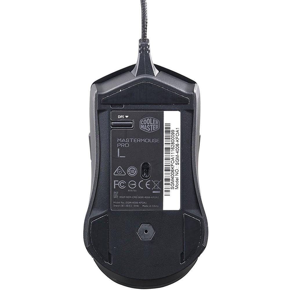Imagem 2 de 10 do produto Mouse Gamer Cooler Master Mouse Pro L, 8 Botões, Ambidestro - SGM-4006-KFOA1