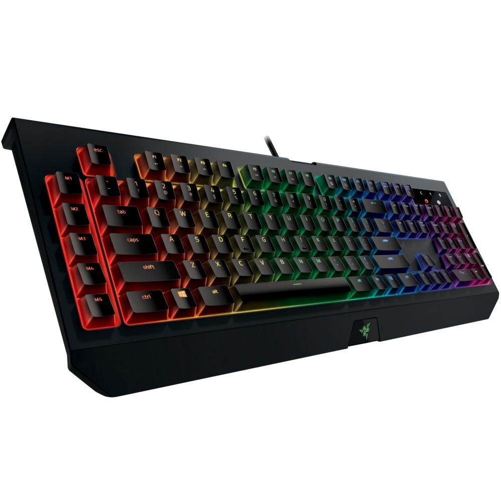 Imagem 2 de 7 do produto Teclado Mecânico Gamer Razer Blackwidow V2 Chroma, Switch Razer Green, US - RZ03-02030100-R3U1