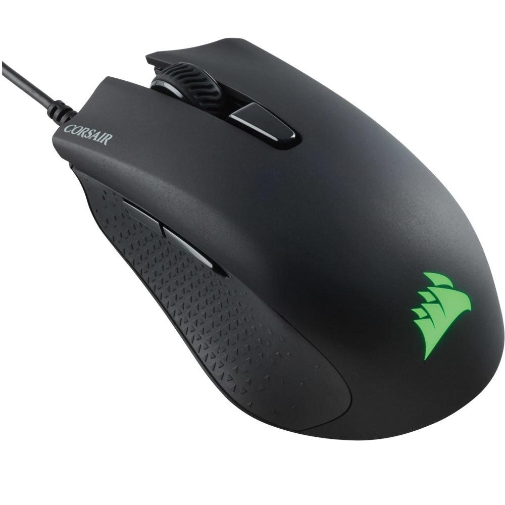 Imagem 29 de 29 do produto Mouse Gamer Corsair Harpoon, RGB, 6 Botões, 6000DPI, Preto - CH-9301011-NA