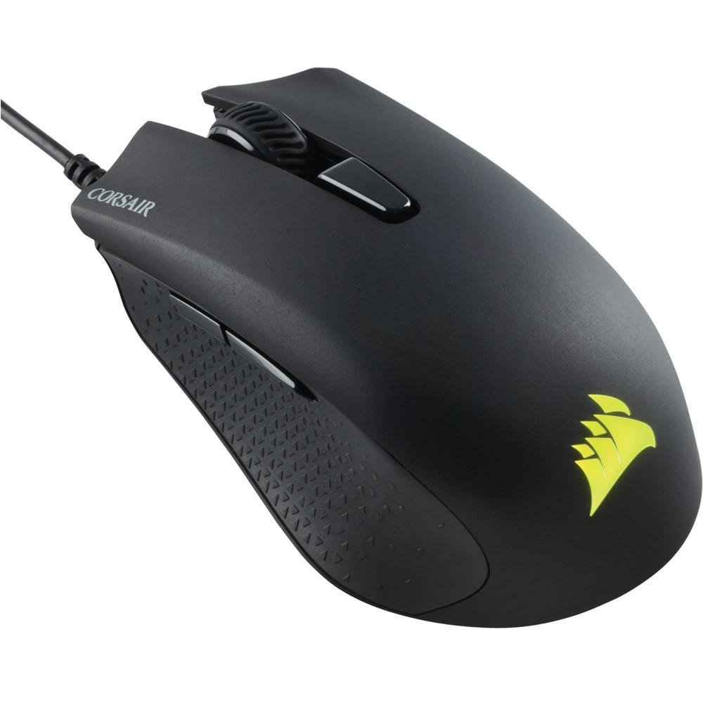Mouse Gamer Corsair Harpoon, RGB, 6 Botões, 6000DPI, Preto - CH-9301011-NA