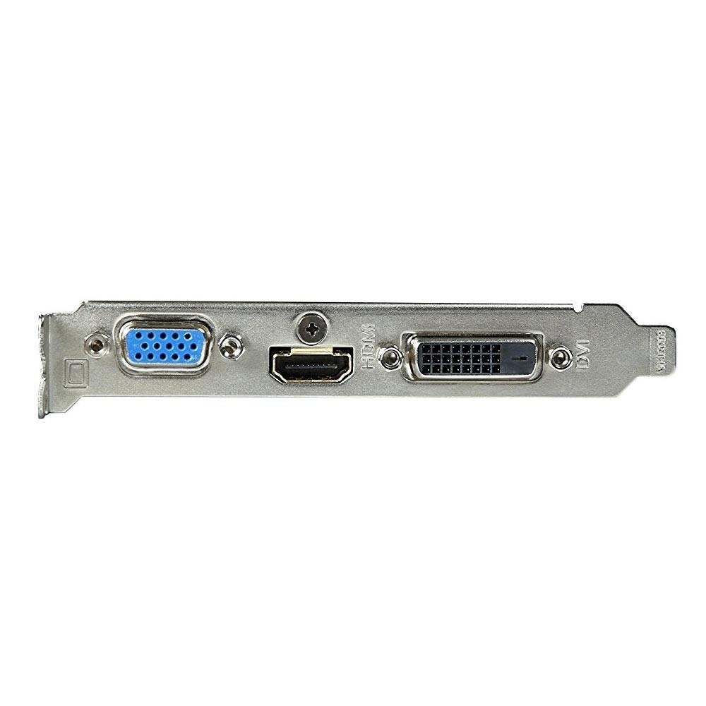 Imagem 4 de 4 do produto Placa de Vídeo VGA NVIDIA GIGABYTE GEFORCE GT 710 2GB DDR3 GV-N710SL-2GL REV 2.0