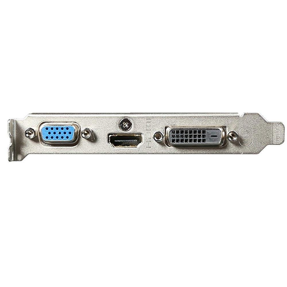 Imagem 3 de 5 do produto Placa de Vídeo Gigabyte NVIDIA GeForce GT 710 1GB, DDR3 - GV-N710D3-1GL (Rev. 2.0)