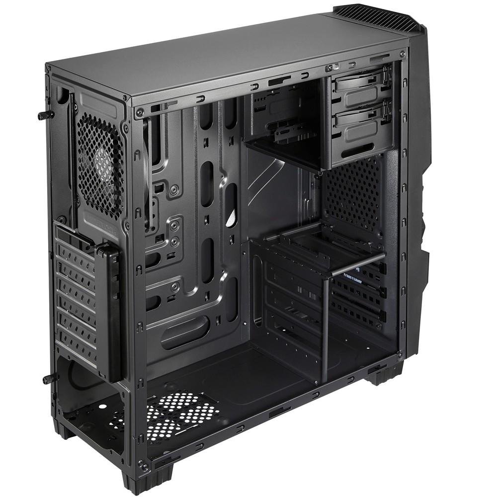 Imagem 4 de 6 do produto Gabinete Gamer AeroCool Cyclops Advance Black, Mid Tower, 2 USB 3.0 - EN52933