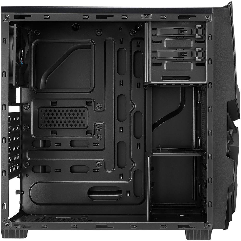 Imagem 5 de 6 do produto Gabinete Gamer AeroCool Cyclops Advance Black, Mid Tower, 2 USB 3.0 - EN52933