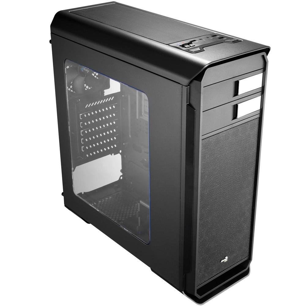 Gabinete AeroCool Gamer AERO-500 Window Preto - EN55576 Gabinete AeroCool Gamer AERO-500 Window Preto - EN55576