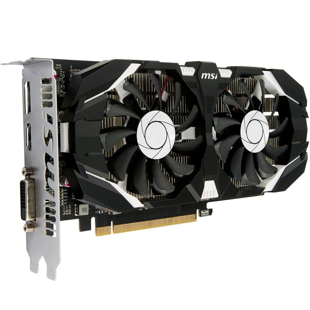 Imagem 4 de 7 do produto Placa de Vídeo MSI NVIDIA GeForce GTX 1050 Ti 4GT OC 4GB, GDDR5