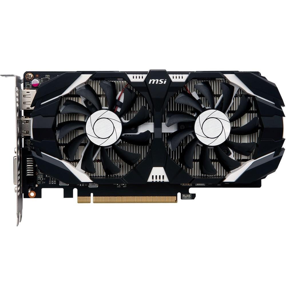 Imagem 2 de 7 do produto Placa de Vídeo MSI NVIDIA GeForce GTX 1050 Ti 4GT OC 4GB, GDDR5