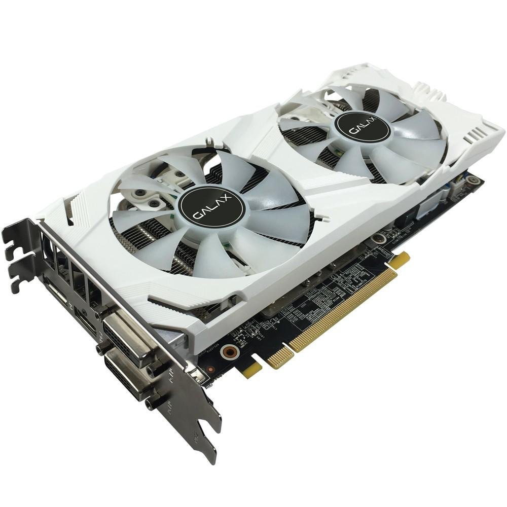 Placa de Vídeo Galax NVIDIA GeForce GTX 1060 Exoc White 3GB, GDDR5 - 60NNH7DVM3NW Placa de Vídeo Galax NVIDIA GeForce GTX 1060 Exoc White 3GB, GDDR5 - 60NNH7DVM3NW
