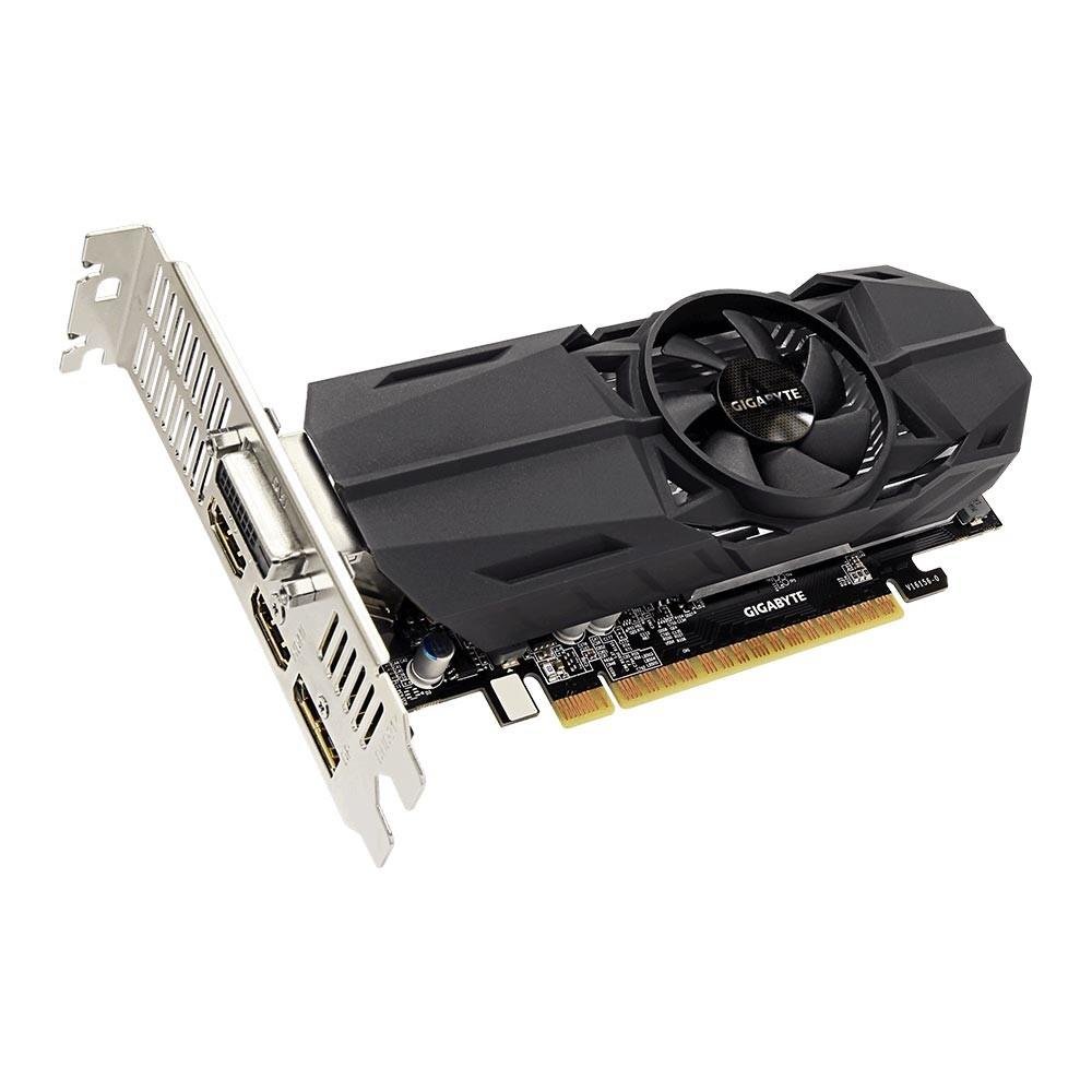 Placa de Vídeo GTX 1050 Ti Gigabyte NVIDIA GeForce OC 4GB, GDDR5 - GV-N105TOC-4GL