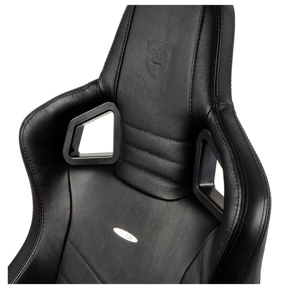 Cadeira Gamer Noblechairs EPIC Leather, Black - NBL-RL-BLA-001 Cadeira Gamer Noblechairs EPIC Leather, Black - NBL-RL-BLA-001