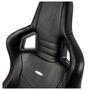 Cadeira Gamer Noblechairs EPIC Leather, Black - NBL-RL-BLA-001