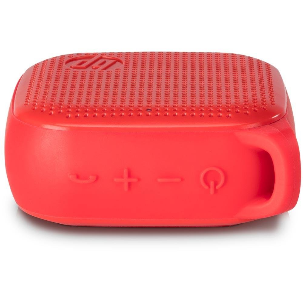 Caixa de Som Bluetooth HP, 3W RMS, Entrada USB, Alcance 10m, Resistente a água, Vermelho - S300