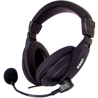 Headphone K-mex Stereo Preto ARS-7500