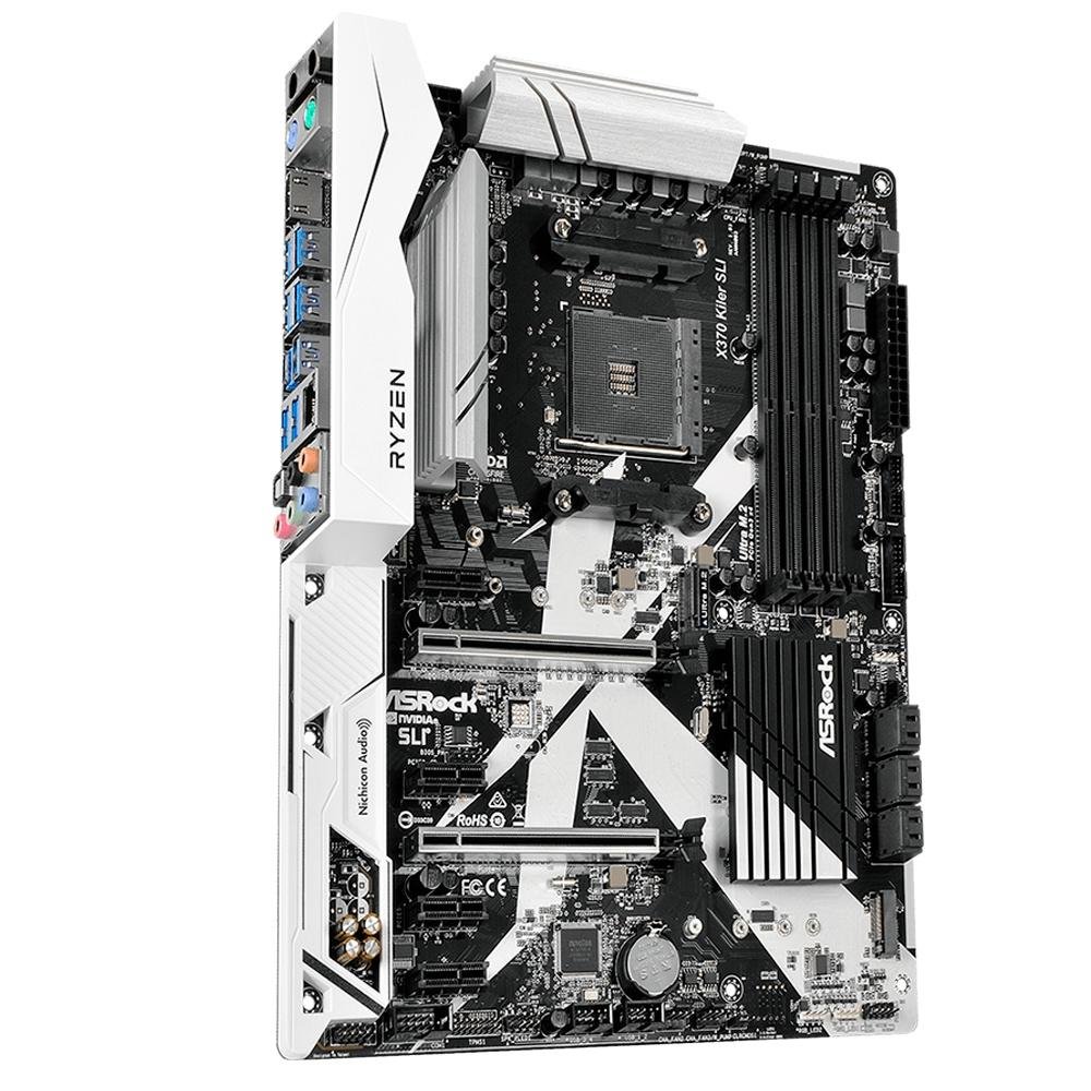 Imagem 2 de 5 do produto Placa-Mãe ASRock p/ AMD AM4 ATX X370 Killer SLI DDR4