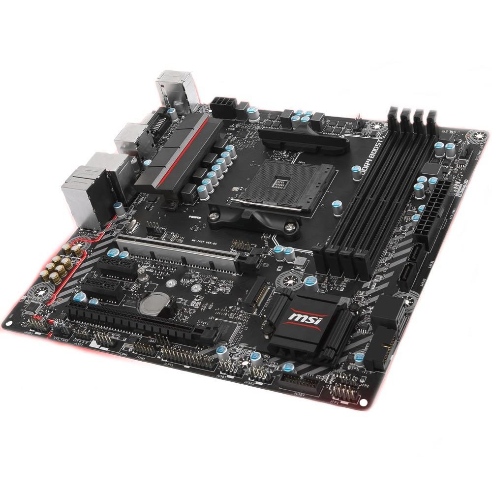 Imagem 3 de 5 do produto Placa-Mãe MSI p/ AMD AM4 mATX B350M MORTAR DDR4