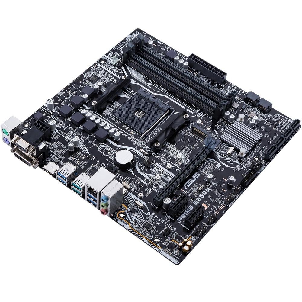 Placa-Mãe Asus Prime B350M-A, AMD AM4, ATX, DDR4