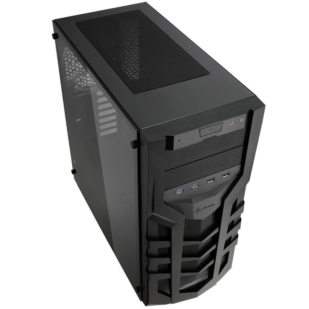 Gabinete Sharkoon Green ATX com Vidro Lateral Temperado - DG7000-G