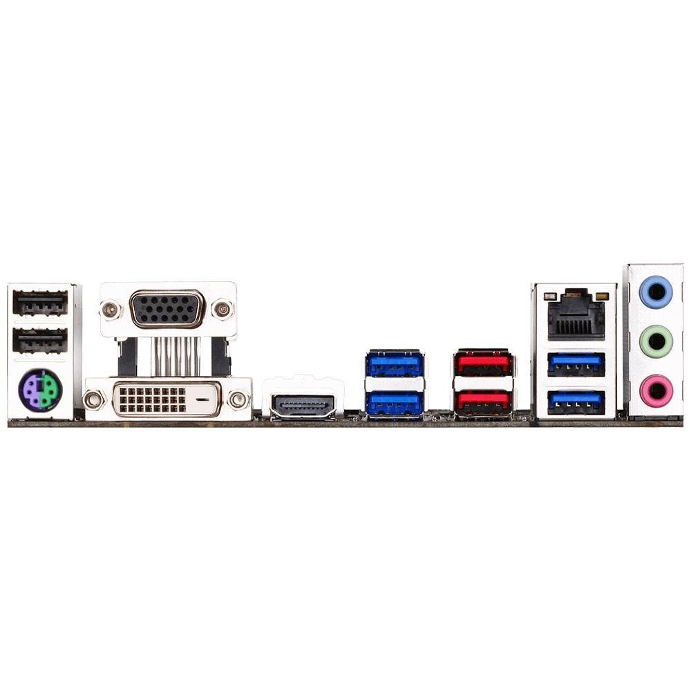 Placa-Mãe Gigabyte GA-AB350M Gaming 3, AMD AM4, mATX, DDR4, Preto - GA-AB350M-GAMING 3