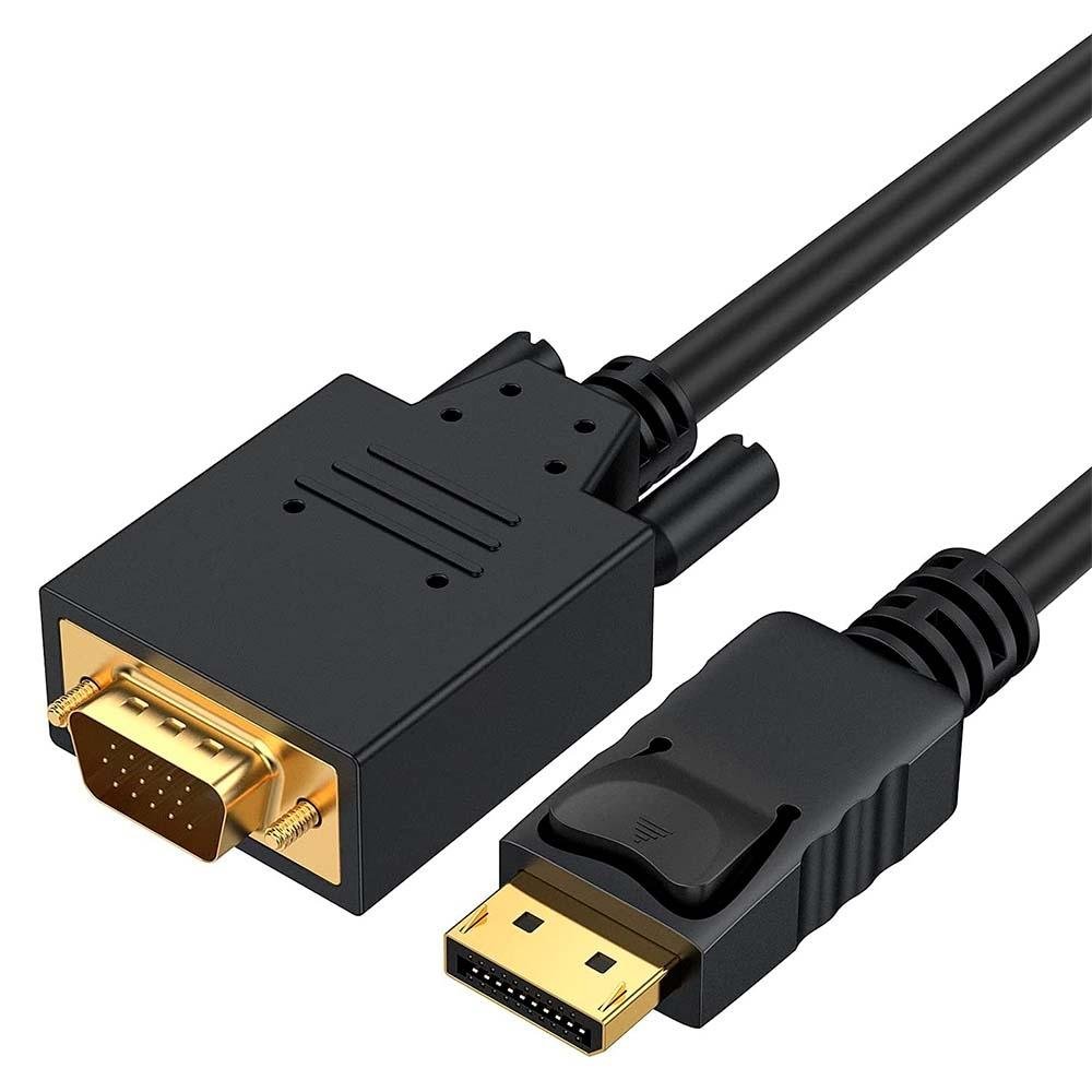 Imagem 3 de 3 do produto Cabo Adaptador Displayport Macho x VGA Macho MD9, 1.8 Metros - 7729