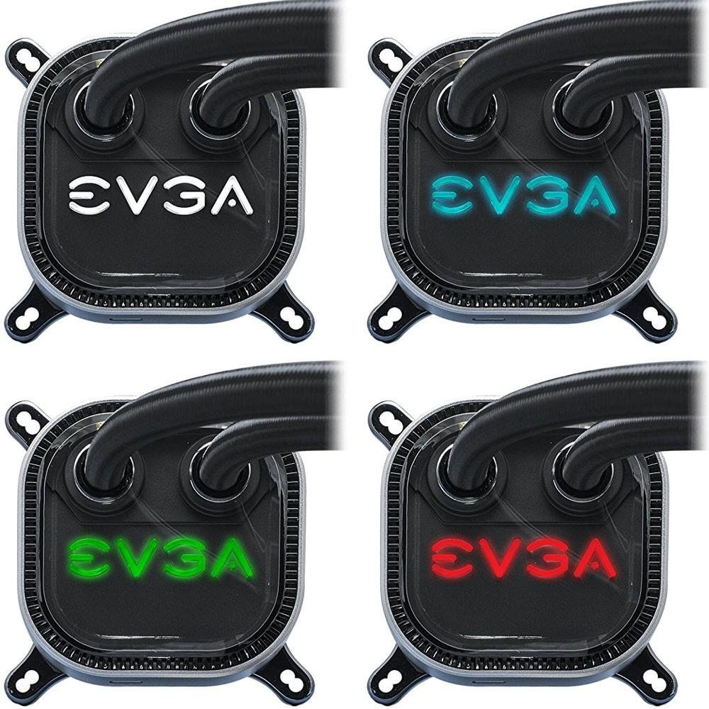 Imagem 2 de 7 do produto WaterCooler EVGA CLC, 280, LED RGB, 400-HY-CL28-V1
