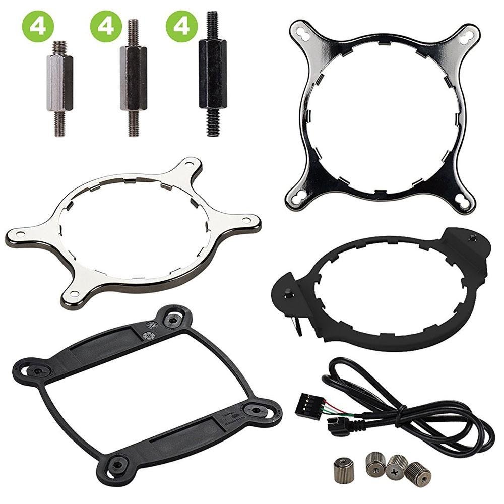Imagem 4 de 7 do produto WaterCooler EVGA CLC, 280, LED RGB, 400-HY-CL28-V1