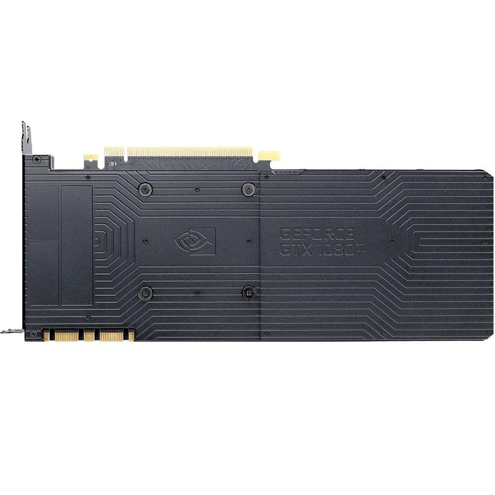 Placa de Vídeo VGA NVIDIA EVGA GEFORCE GTX 1080 TI Founders Edition 11GB GDDR5X 11G-P4-6390-KR