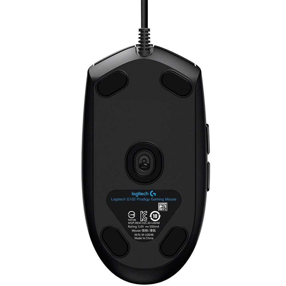 Imagem 3 de 5 do produto Mouse Gamer Logitech G203 Prodigy, RGB Lightsync, 6 Botões, 8000 DPI - 910-004843
