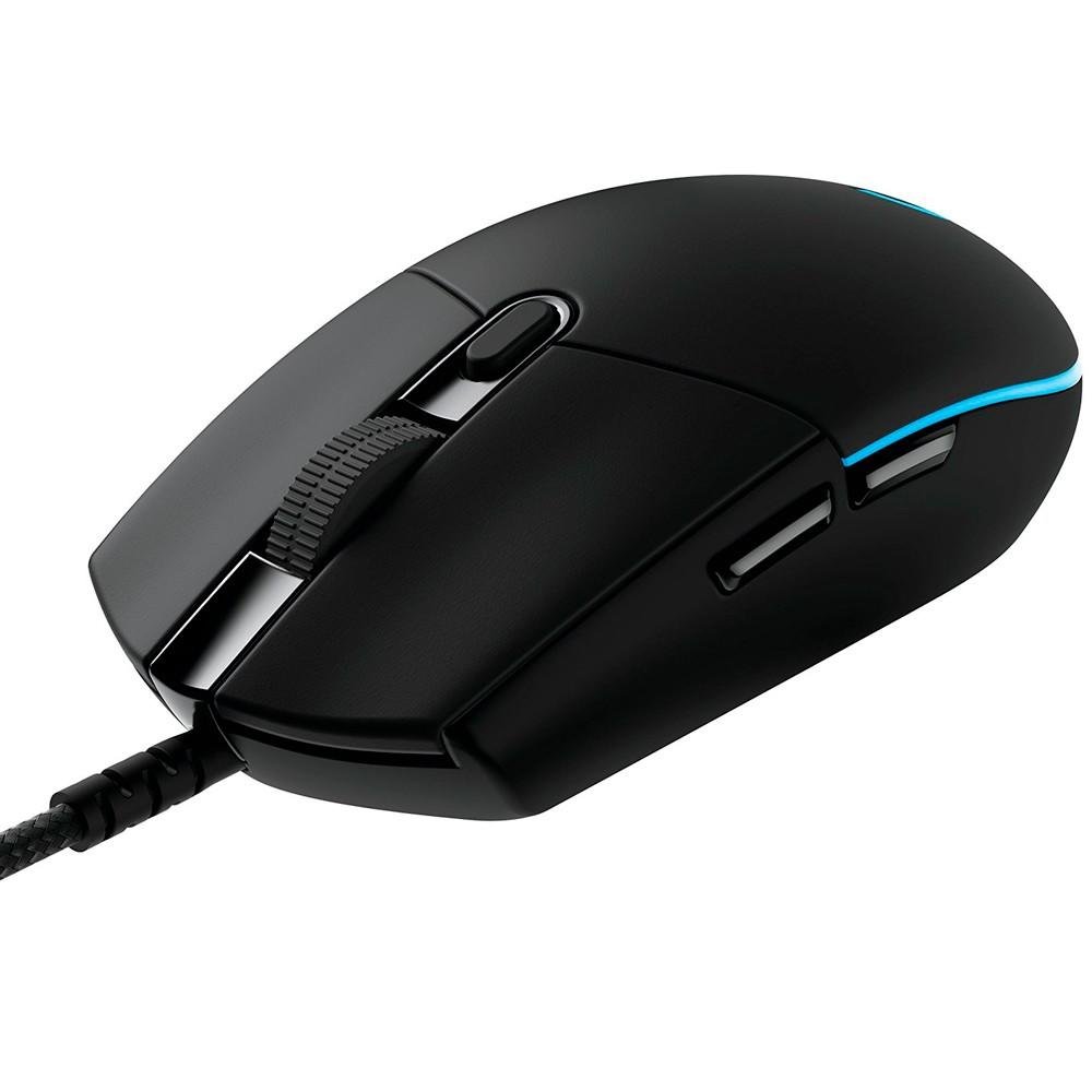 Imagem 4 de 7 do produto Mouse Gamer Logitech G PRO RGB Lightsync 12000DPI - 910-004873